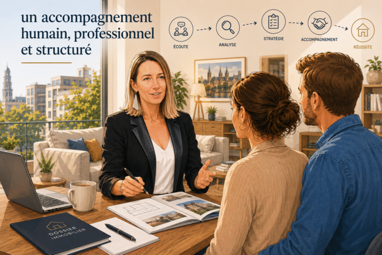 L'accompagnement de Karine Romain, partenaire immobilier à Mérignac